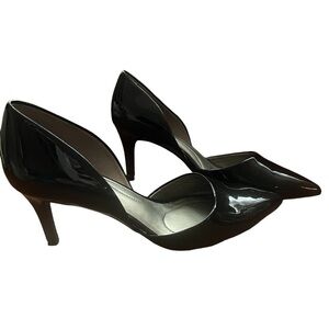 Bandolino Black Patent Leather Pumps High Heels Size 8